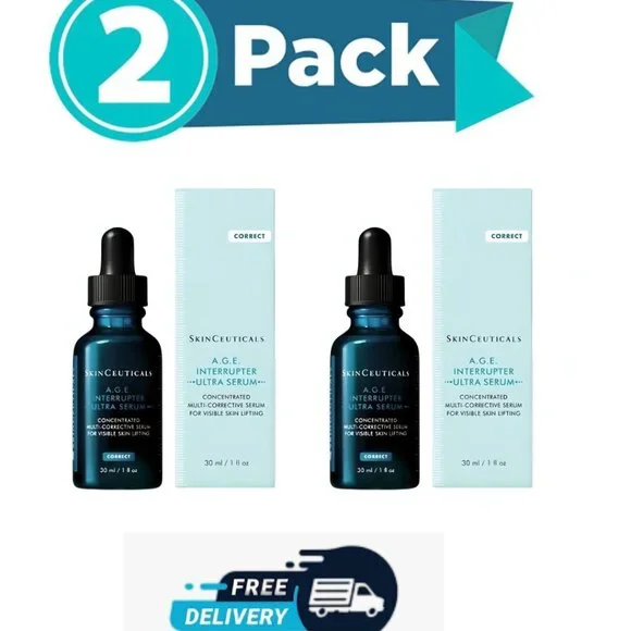 SkinCeuticals A.G.E. Interrupter Ultra Serum 1 oz | Advanced Anti-Aging Serum - Picture 1 of 8